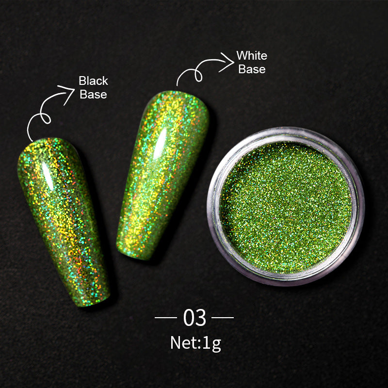 Laser Powder Magic Nail Polish