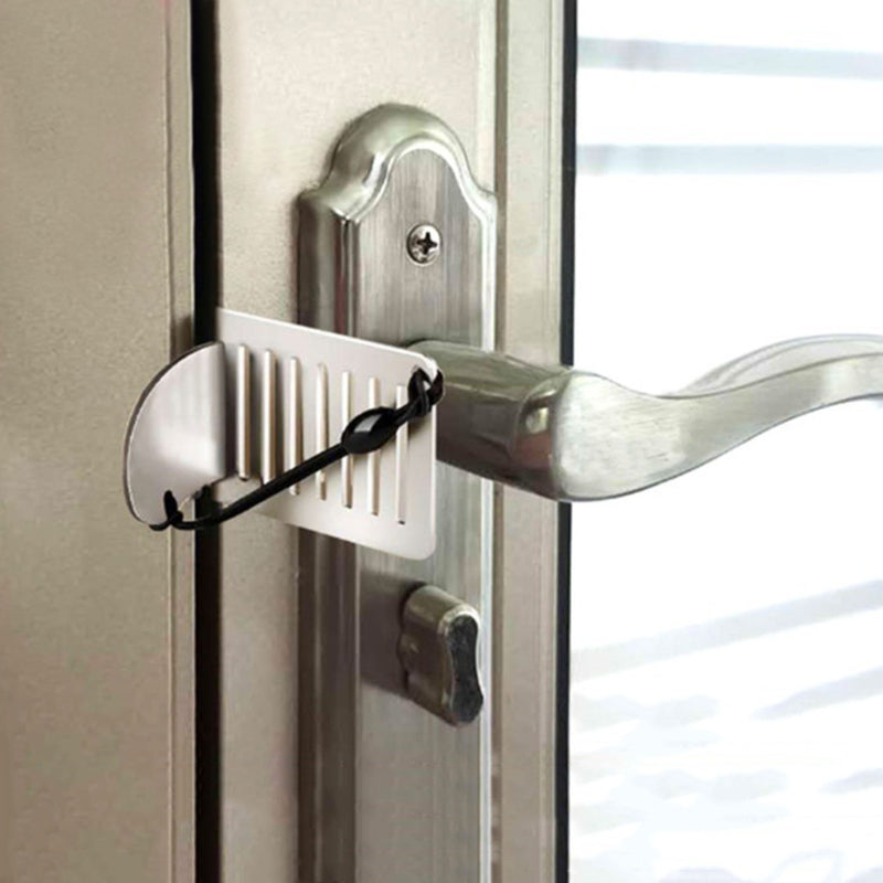 Punch-free Portable Door Blocker Anti-theft Lock