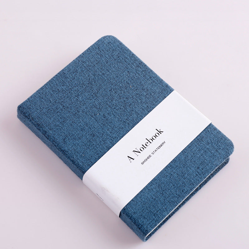 Japanese And Korean Small Cloth Super Thick Notebook