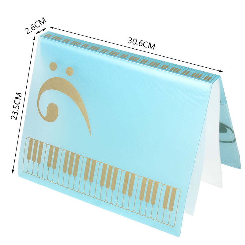 Piano Score Folder Music Score Transparent Insert Can Be Modified