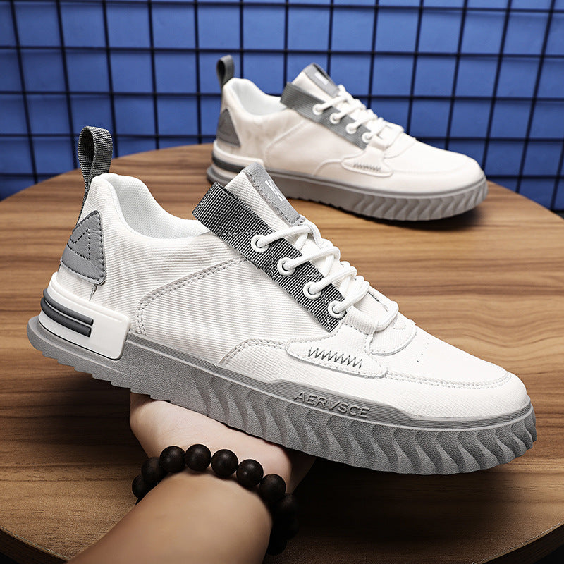 Casual Fashion Trend Casual Shoes Mid-top Platform Sneakers Sneakers