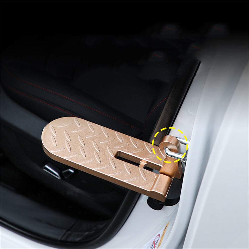 Car Universal Climb On Door Lock Foot Pedal