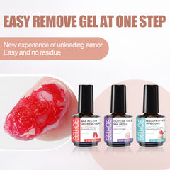 Gel Nail Polish Remover Easily And Quickly Dissolves Nails