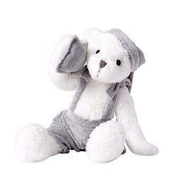 New White Pajamas Bear Doll Children Sleep With Plush Toys Girlfriend Birthday Gift