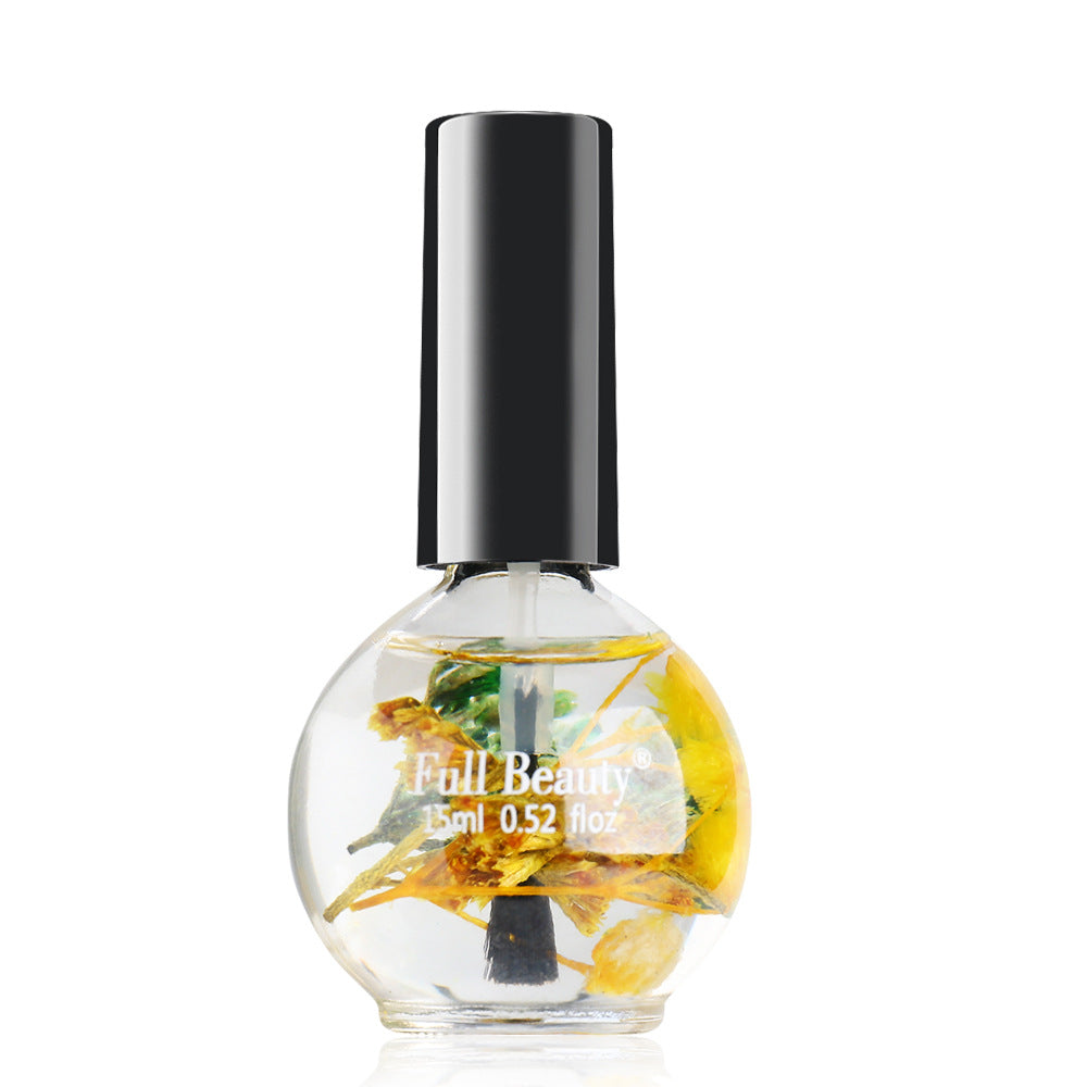 Floral Scented Dried Flowers With 15ml Nutritious Nail Polish