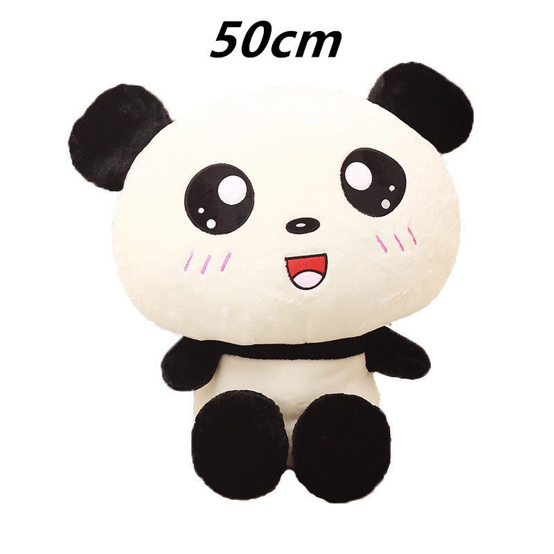 70cm Kawaii Big Head Panda Plush Toys Stuffed Soft Animal Pillow Cute Bear Gift for Children Kids Baby Girls Birthday Gift