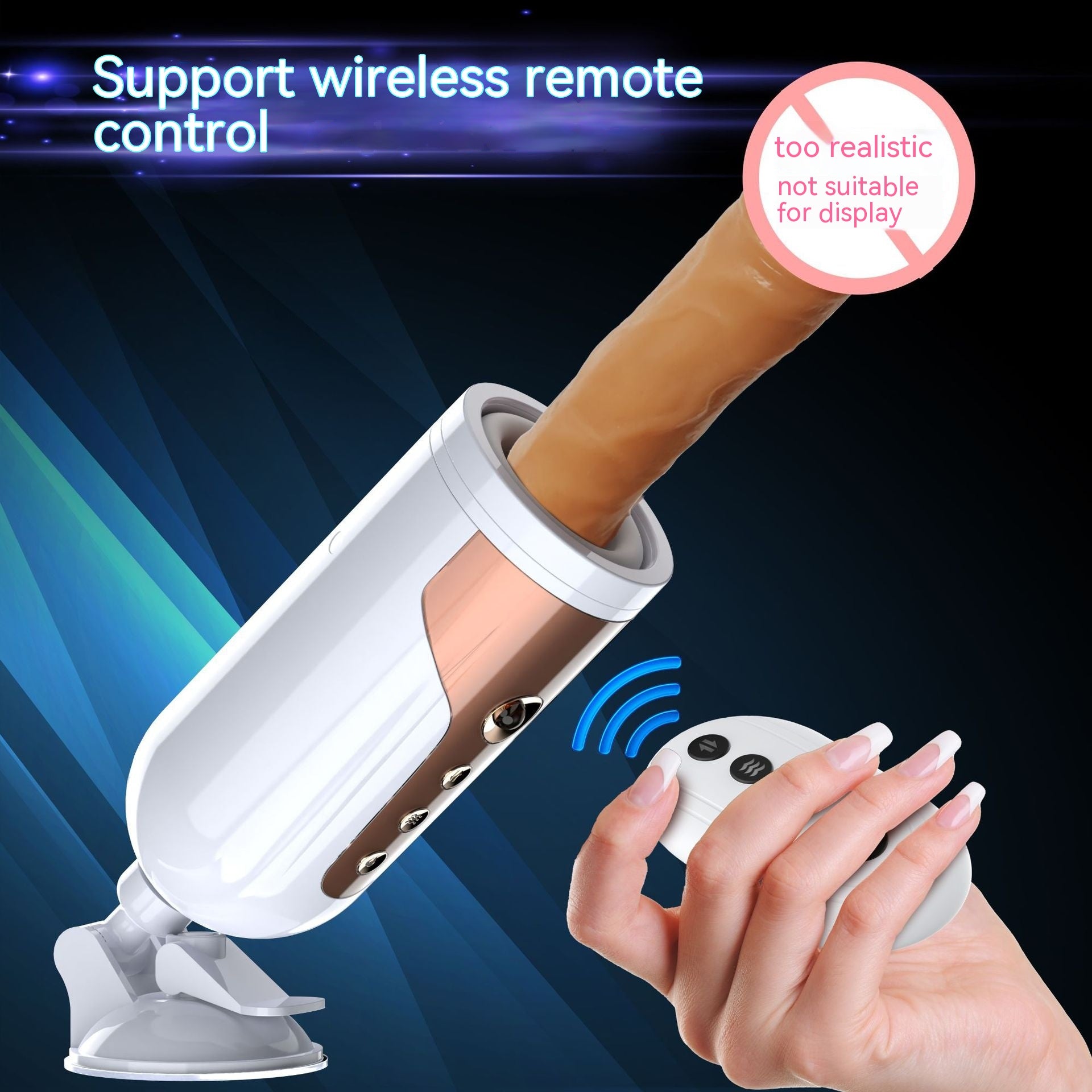 Heating Automatic Take Out And Insert Telescopic Cannon Female Dildos Vibrator