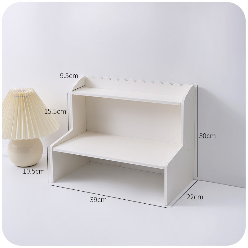 Desktop Multi-layer Storage Rack Office Desk Bookshelf Dormitory Bed Elevated Rack Table Storage Box