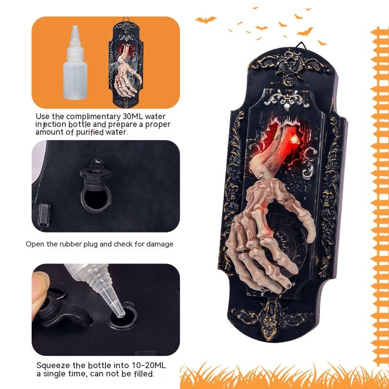 Halloween Funny Doorbell Induction Spray Door Lock