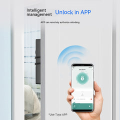 Punch-free Invisible Door Lock Smart Card Swiping