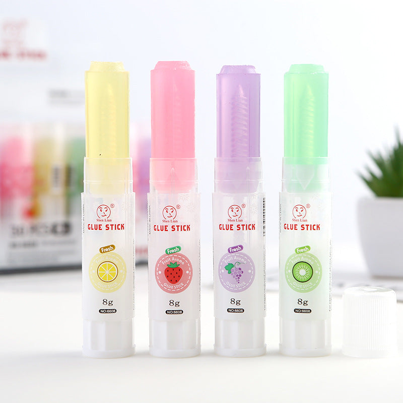 Jelly Color Fruit Fragrance Student Handmade Solid Glue