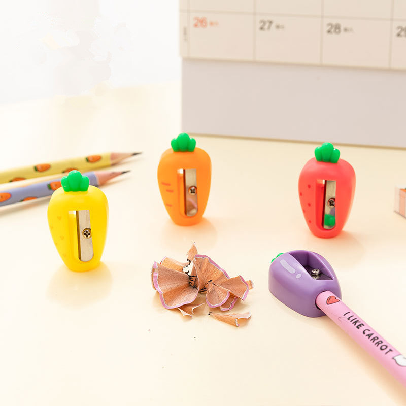 Fruit And Vegetable Shape Small Mini Pencil Sharpener Small And Portable