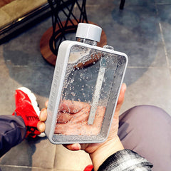 Flat Water Bottle